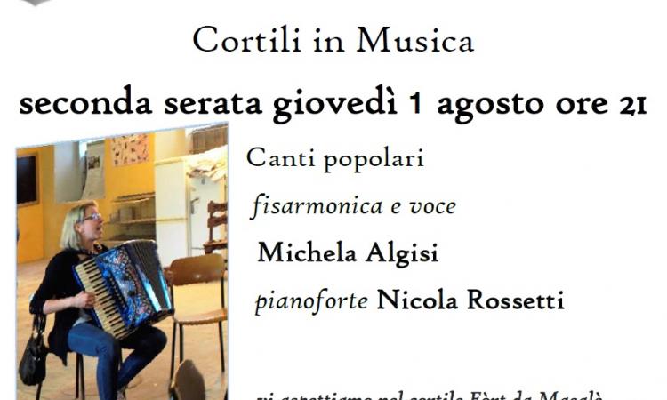 Cortili in musica Locandina 