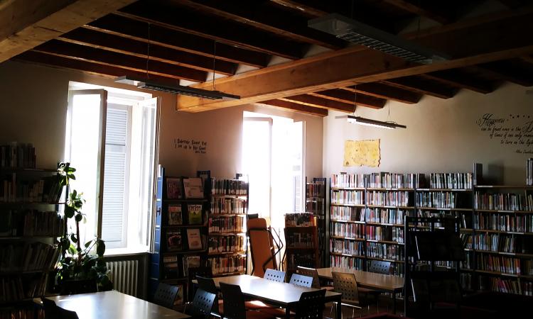 fotografia della sede della biblioteca comunale