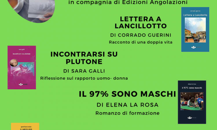 Locandina del salotto letterario del 9 giugno