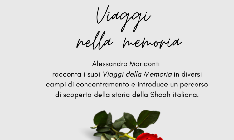locandina della serata viaggi nella memoria