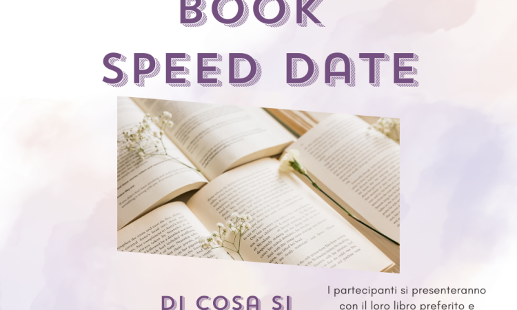 locandina delle serate di book speed date