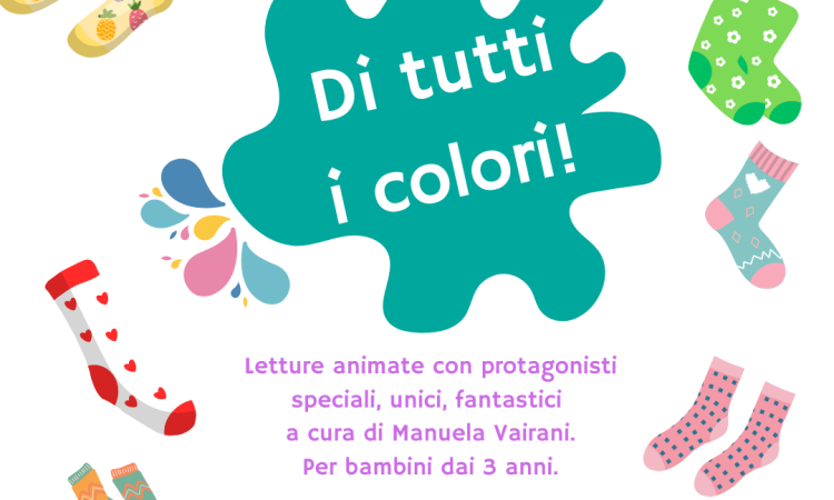 locandina della lattura animata di tutti i colori